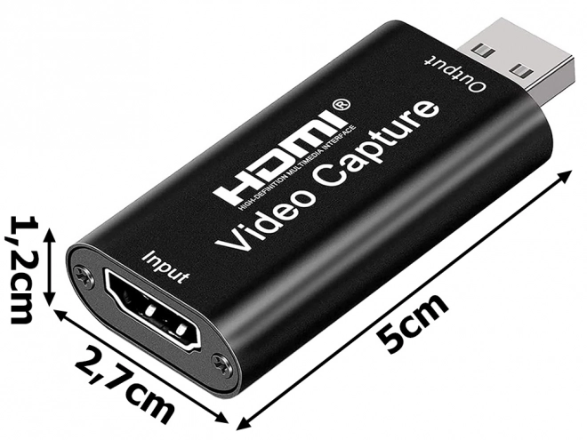 Záznamová karta HDMI USB 4K