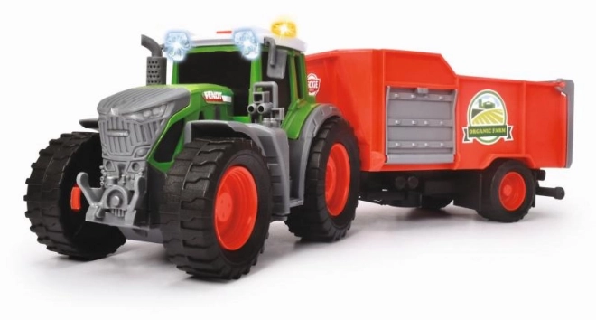 Traktor Fendt s přívěsem 26cm