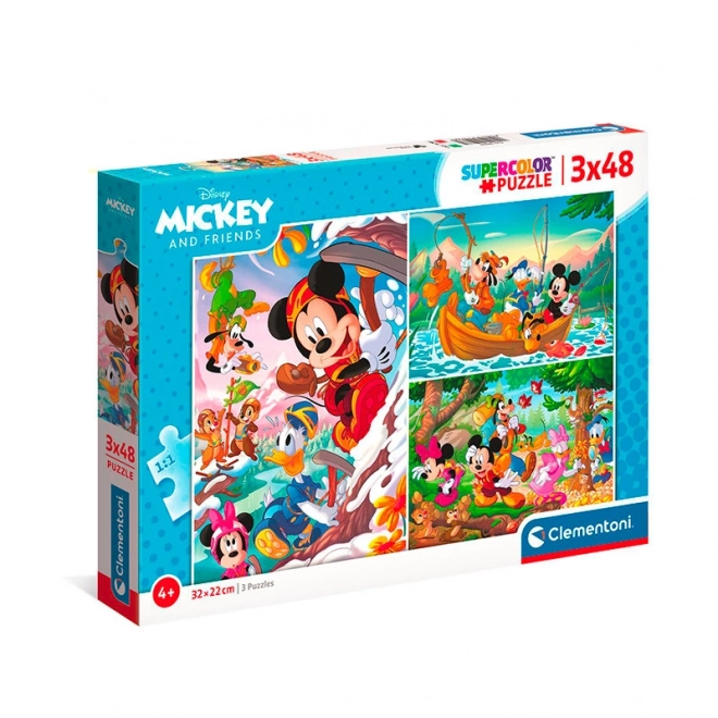 Puzzle s Mickey Mousem SuperColor Collection