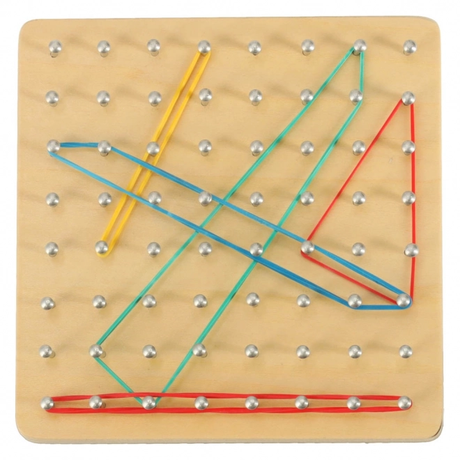 Dřevěná deska Geoboard