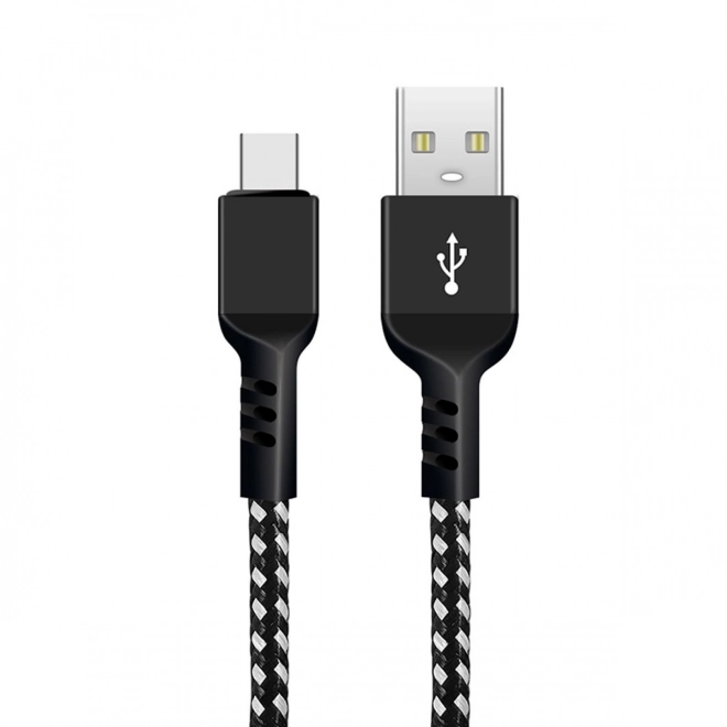 Kabel USB C Fast Charge 2,4A MCE471 Black