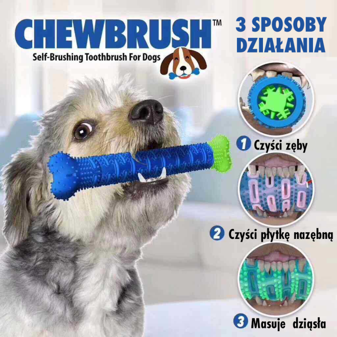 Zubní kartáček / kousátko / hračka pro psy