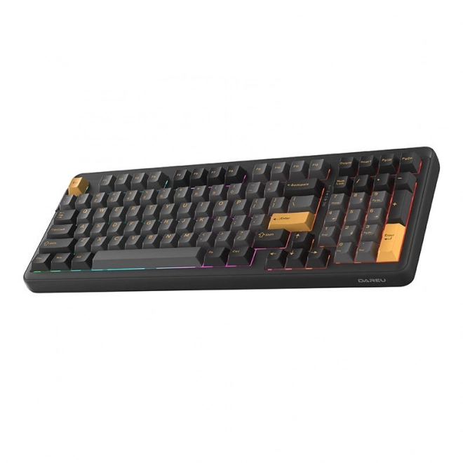 Mechanická klávesnice Dareu EK98 Pro Red Switch Black-golden