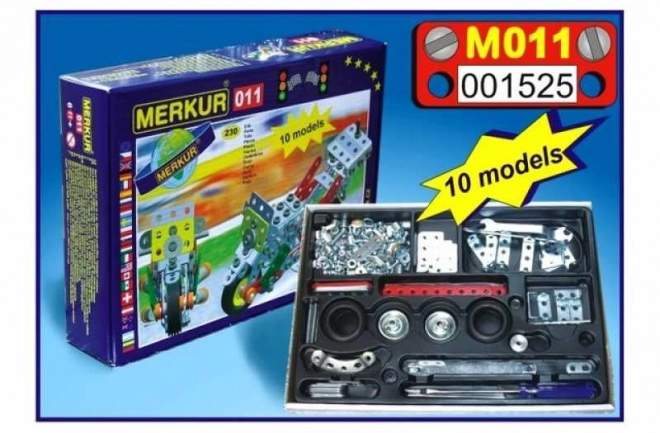 Merkur 011 Motocykl - 222 dílů