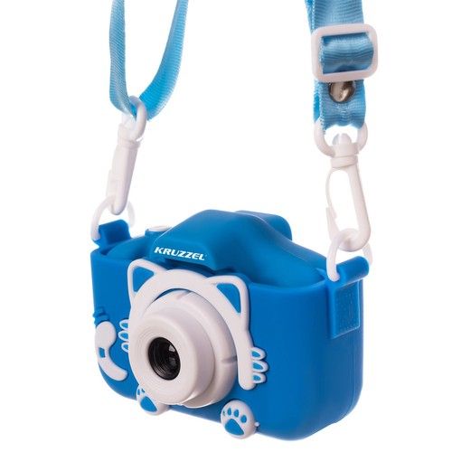 Modrý digitální fotoaparát Kruzzel AC22295