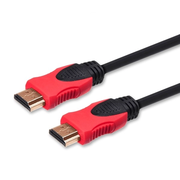 Kabel HDMI (M) v2.0, 10 m, měděný, černý, zlaté koncovky, ethernet/3D, CL-141