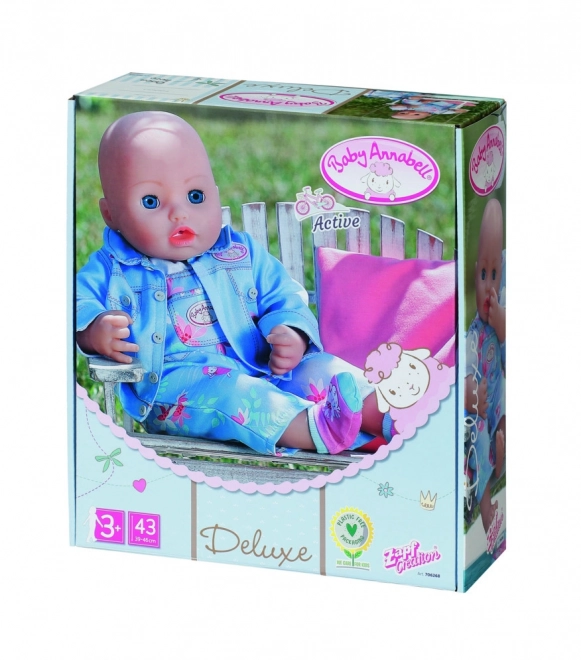 Baby Annabell Džínové oblečení Deluxe, 43 cm