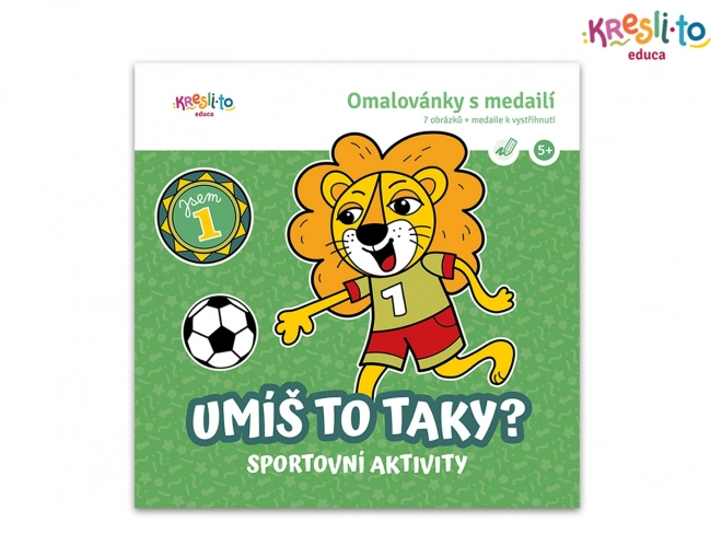 Omalovánky Umíš to taky? - Sportovní aktivity