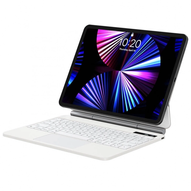 Pouzdro s klávesnicí pro iPad Baseus Brilliance PRO 10, 10,9" (bílé)