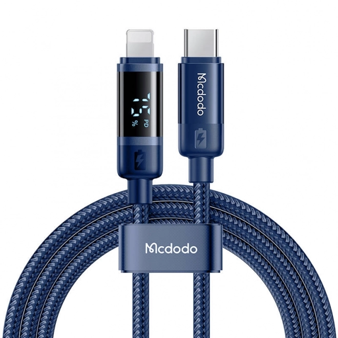 Mcdodo CA-5211 Kabel USB-C na Lightning, 36 W, 1,2 m (modrý)