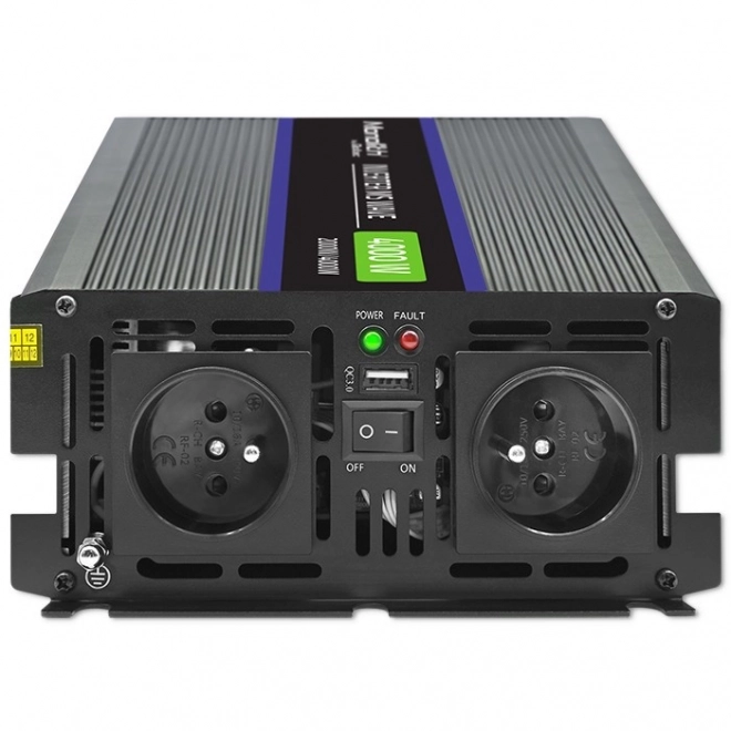 Měnič napětí Monolith 4000 MS Wave | 12V na 230V | 2000/4000W | USB