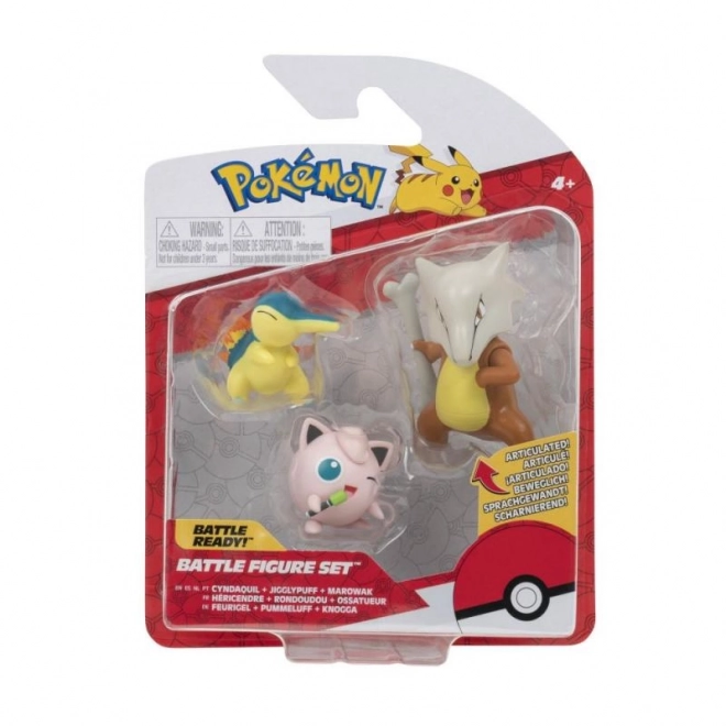 Pokemon figurky - 3 ks v balení