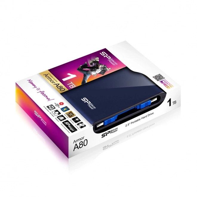 ARMOR A80 1TB USB3.0 PANCER / vibrace/prach/nárazy a vodotěsnost