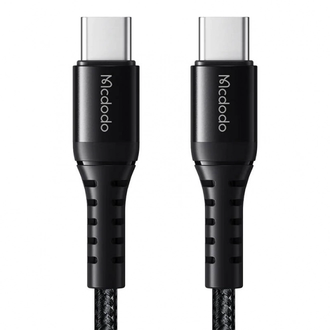 Kabel USB-C na USB-C Mcdodo CA-5640, 60W, 0,2 m (černý)