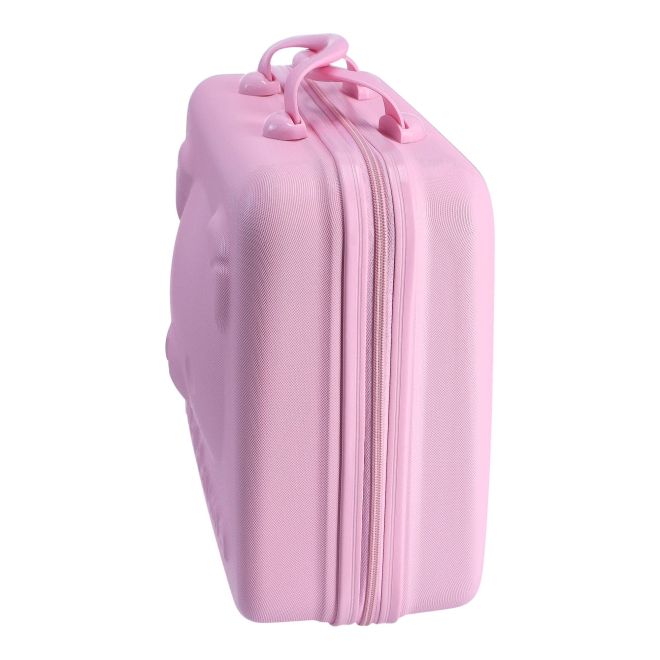 Dětský kufr / Roztomilý cestovní kosmetický kufřík - růžový