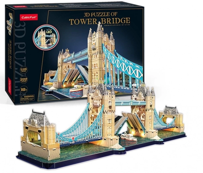 3D puzzle - Tower Bridge vedl