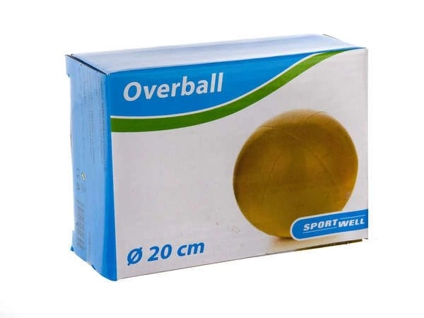 OVERBALL o průměru 20 cm. SPORTWELL Gumový míč