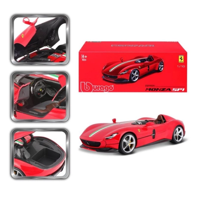 Ferrari Signature Series Monza SP-1 od Bburago v měřítku 1:18