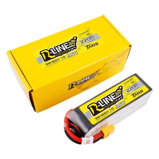 Baterie Tattu R-Line 2200mAh 18,5V 95C 5S1P XT60