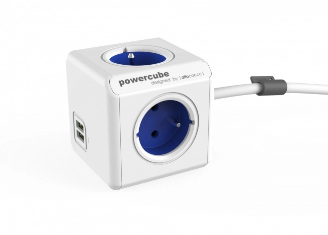 PowerCube Prodloužená napájecí lišta USB 1,5 m 2402BL/FREUPC Modrá