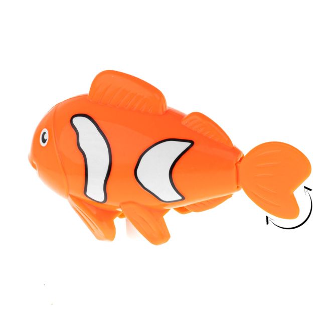 Plavací oranžová rybička Nemo do vany