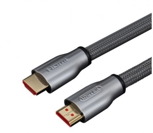 Kabel HDMI M/M 10 m, v2.0, opletený, zlatý, Y-C142RGY