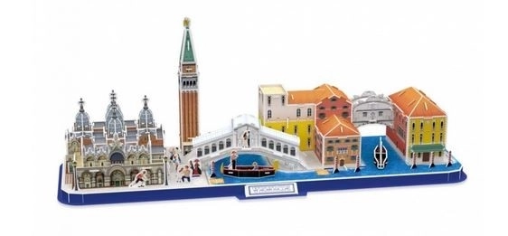 Puzzle 3D City Line Benátky