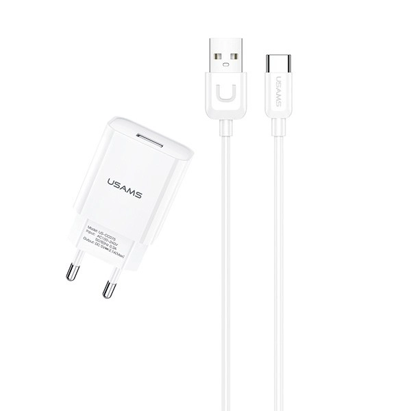 Síťová nabíječka USB Kabel USB-C 2,1A T21