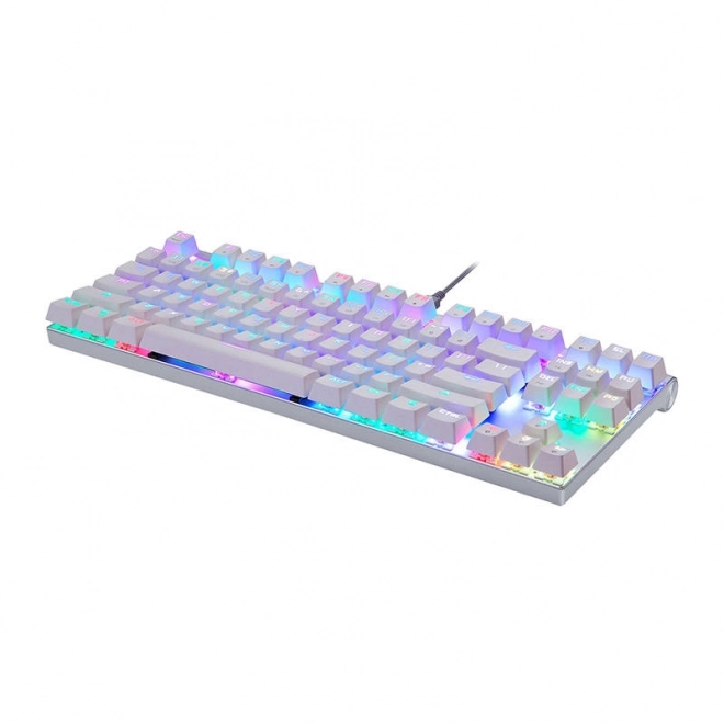 Mechanická herní klávesnice Motospeed CK101 RGB (bílá)