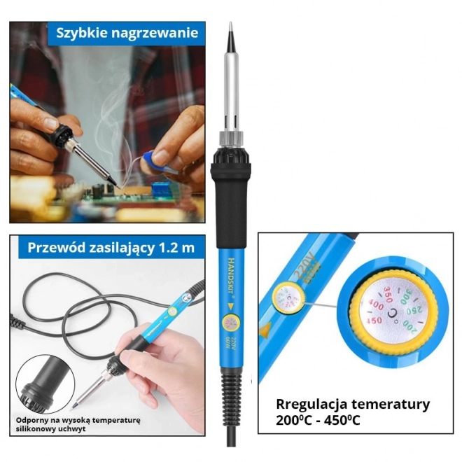 Elektrická páječka s regulací teploty 60 W