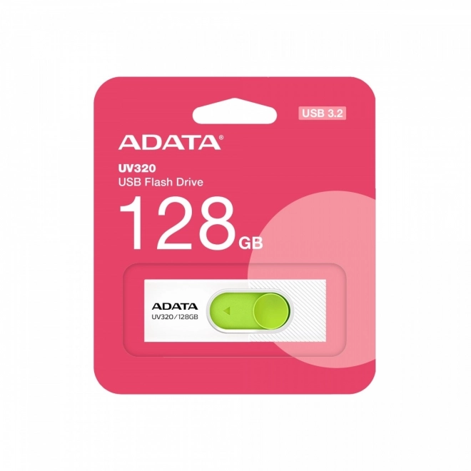 Flash disk UV320 128GB USB3.2 bílý a zelený