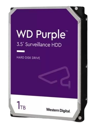 Fialový 1TB 3,5palcový disk WD11PURZ