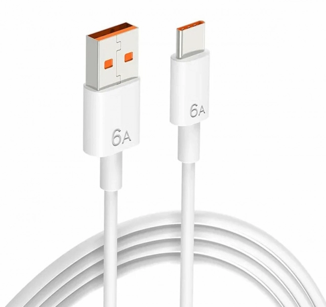 Kk21k kabel USB typu C 1m bílý