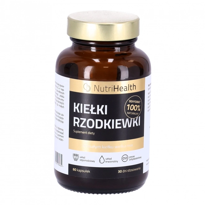 NutriHealth doplněk stravy Okurková jádra, (60 kapslí) 100% přírodní