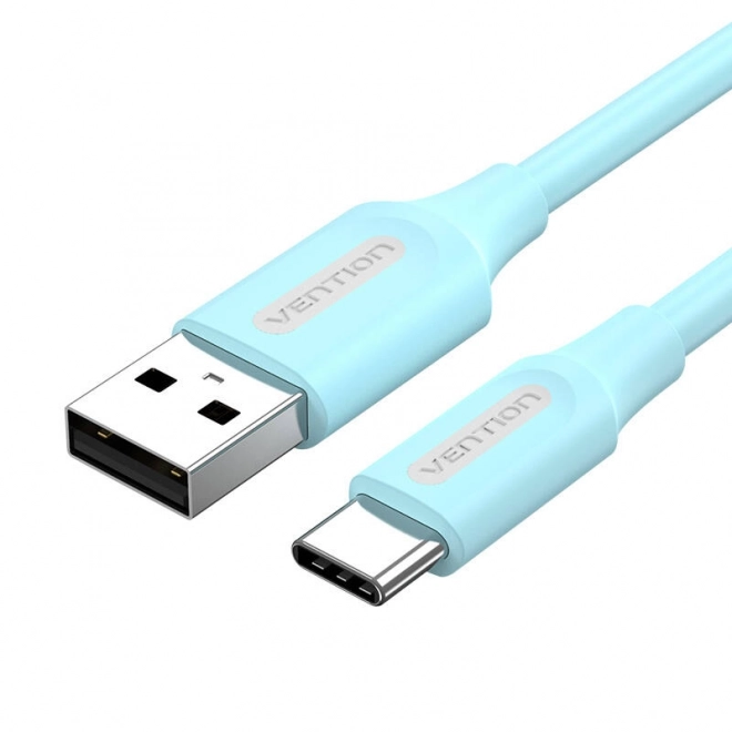 Kabel USB 2.0 A na USB-C Vention COKSH 3A 2m světle modrý