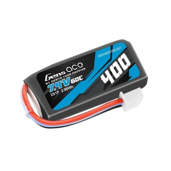 Baterie Gens Ace 400mAh 7,4V 60C 2S1P JST