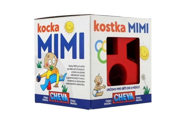 Vkládací kostka Mimi 1 plast 12,5x12,5x12,5cm 6m+