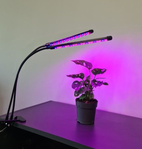 Lampa 20 LED 2 ks pro růst rostlin