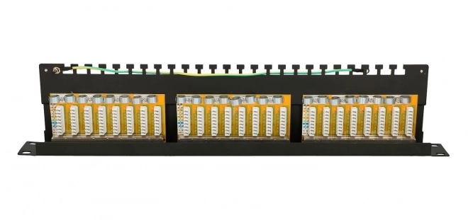 Patchpanel 24 portů CAT6 STP V2