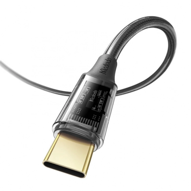 Kabel USB-C Mcdodo CA-2092 6A, 1,8 m (černý)