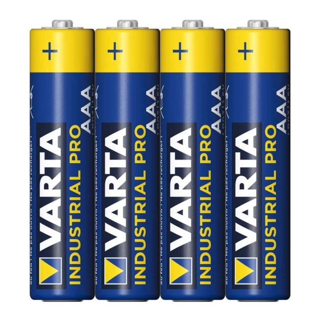 Alkalická baterie R-03 LR3 AAA 1,5 V Varta Industrial (4ks)