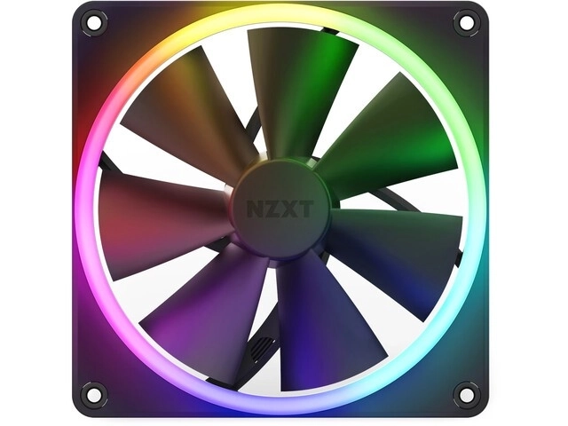 F140 RGB 140mm ventilátor černý