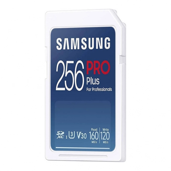 Paměťová karta Samsung SD PRO Plus MB-SD256SB/WW 256GB + čtečka