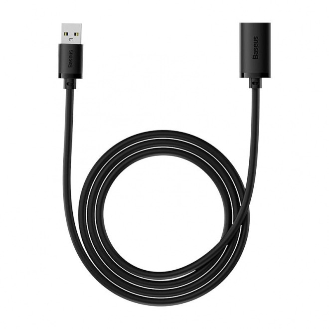 Prodlužovací kabel USB 3.0 Baseus samec-samice, řada AirJoy, 1,5 m (černý)