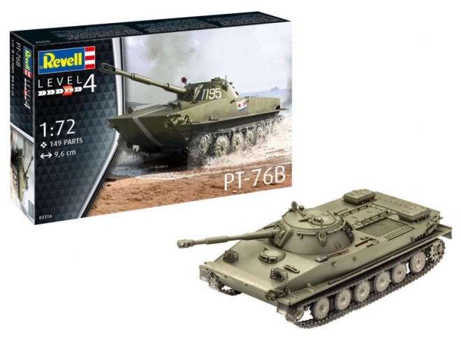 Revell plastový model PT-76B