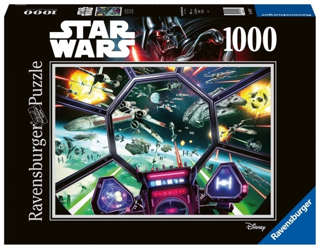 Puzzle 1000 prvků - Star Wars: TIE Fighter Cockpit