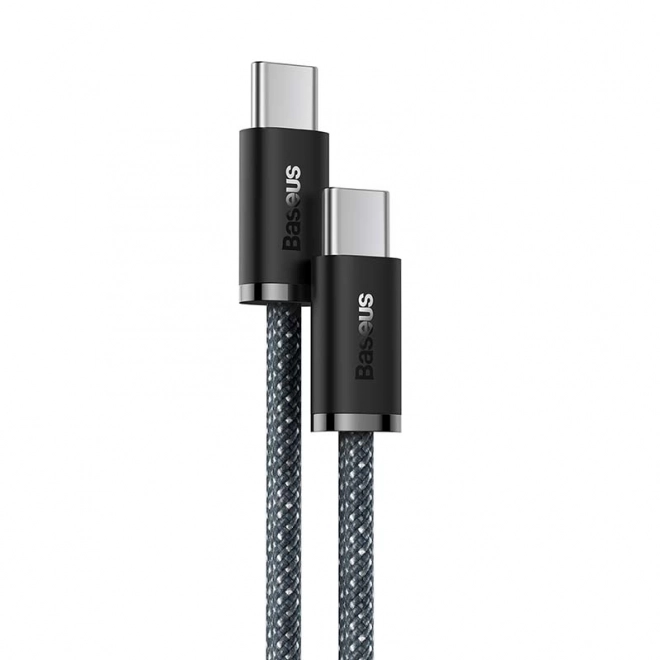 Kabel USB-C na USB-C Baseus řady Dynamic, 100 W, 1 m (šedý)