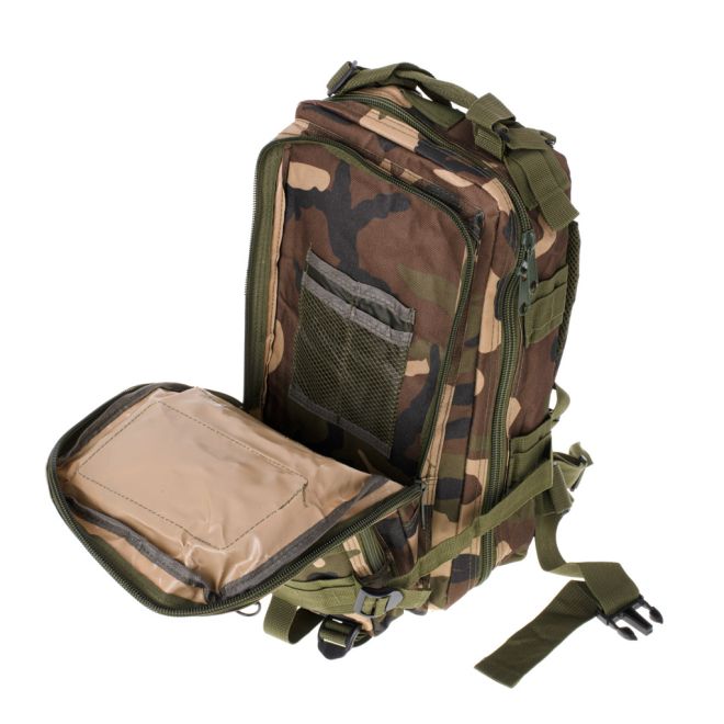 Taktický vojenský turistický batoh 25L maskáč