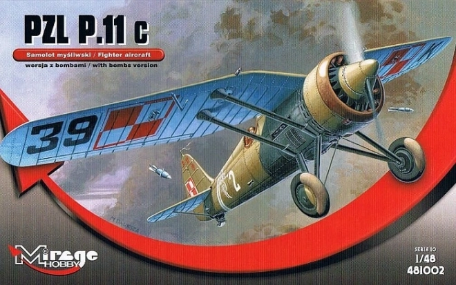 Plastikový model PZL P-11c Bombová verze