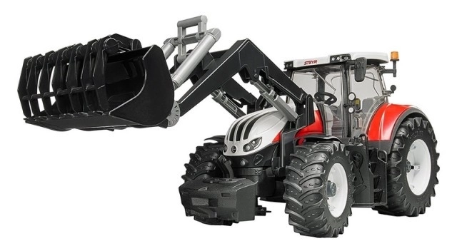 Bruder Traktor Steyr 6300 Terrus CVT s čelním nakladačem